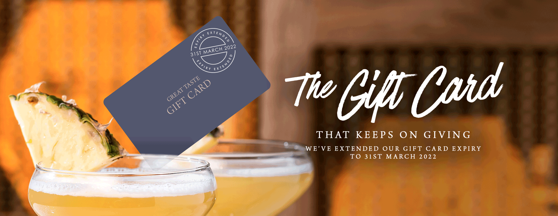 Give the gift of a gift card at The Plough & Harrow