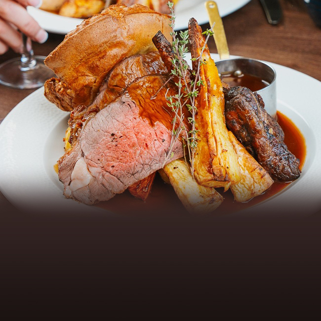 Sunday menu at The Plough & Harrow