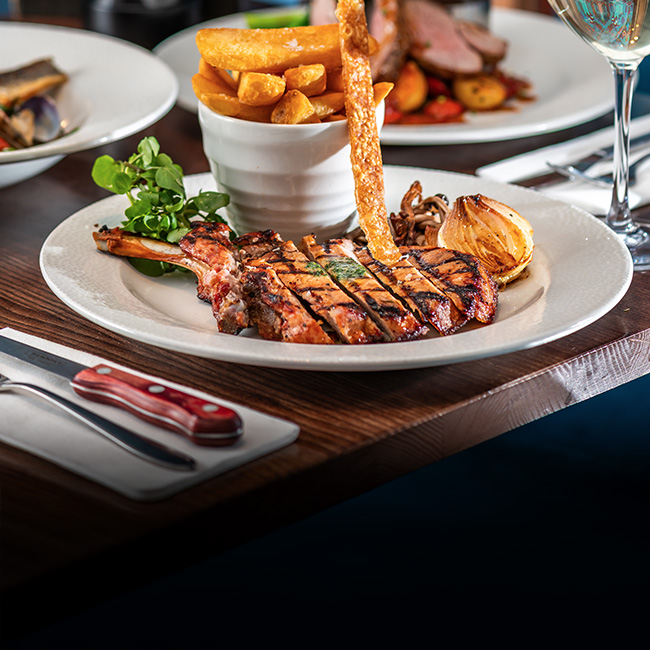 A La Carte menu at The Plough & Harrow