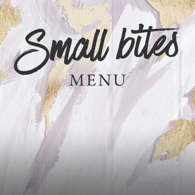 Small Bites menu at The Plough & Harrow 